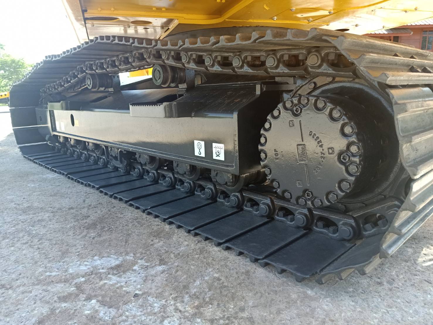 Komatsu pc200-8M0 มีลายหัวกระแทก เต็มทุกจุด หล่อมาก