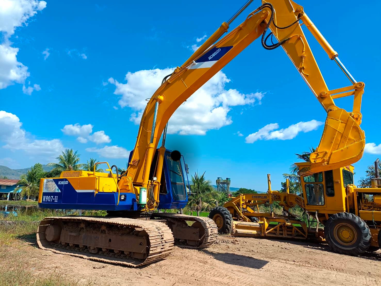 Kobelco sk907mark2 หล่อขั้นเทพ