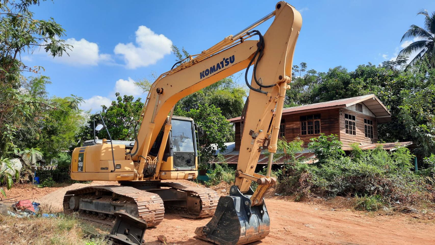 Komatsu pc160-7 Lc พร้อมใช้งาน