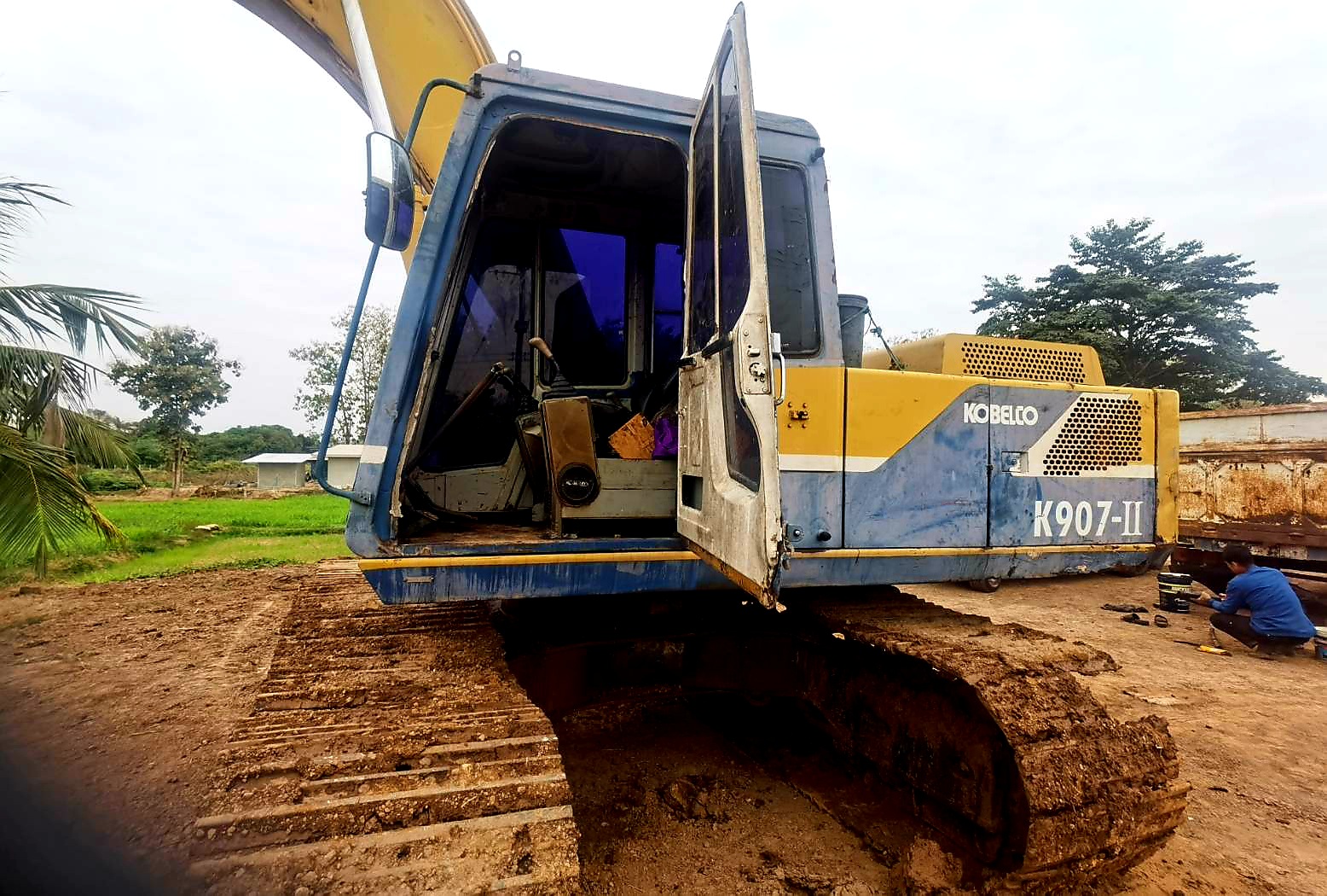 Kobelco sk097mark2 เก่านอกสวยเทพ Kobelco sk097mark2 เก่านอกสวยเทพ
