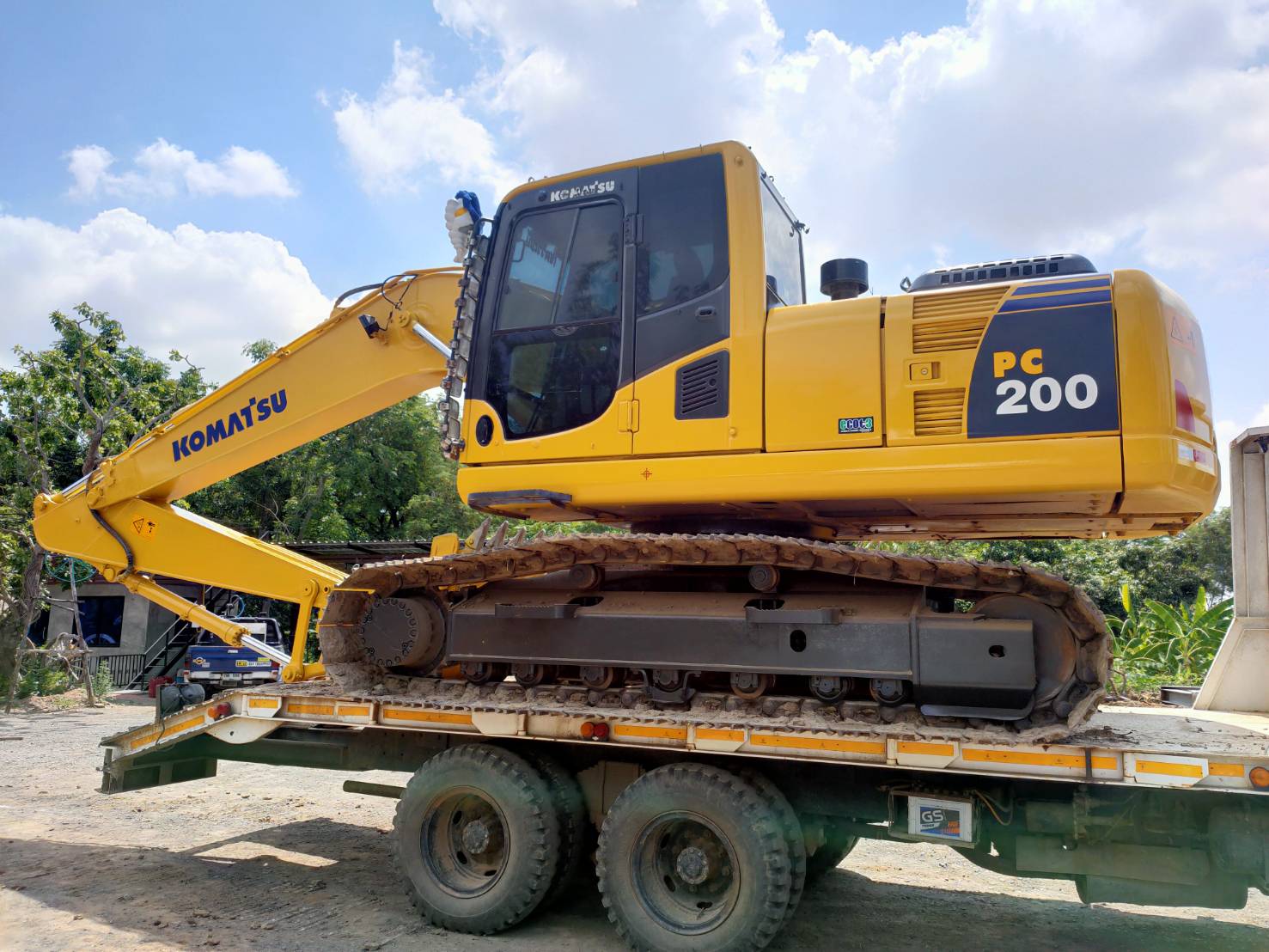 Komatsu pc200-8mo กล้องหลัง หล่อขั้นเทพ
