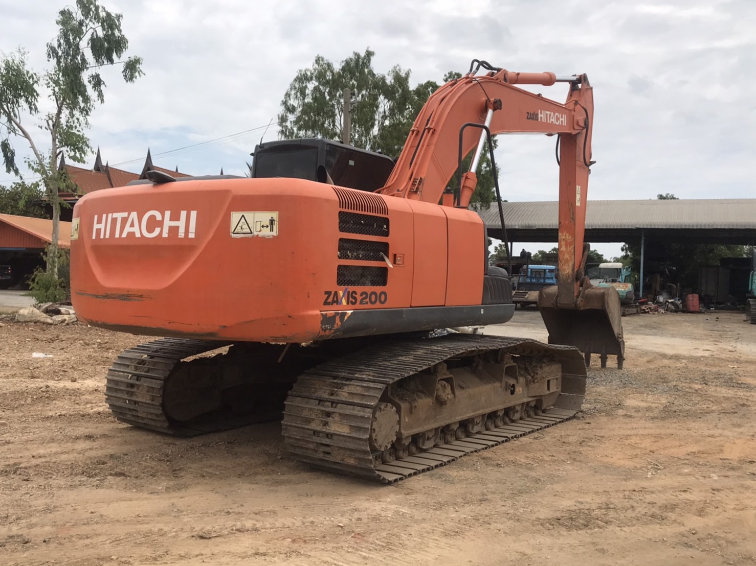 HITACHI ZX200-5G รถสวยระบบเต็ม 4000 ชั่วโมง