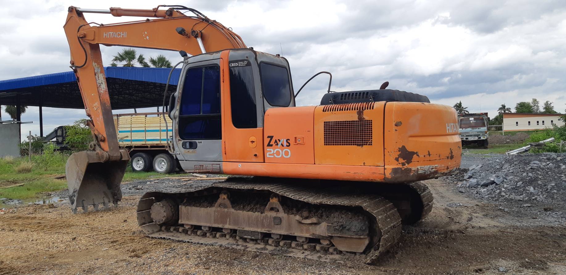 Hitachi Zx200-1 รถยอดนิยม สวยเทพ