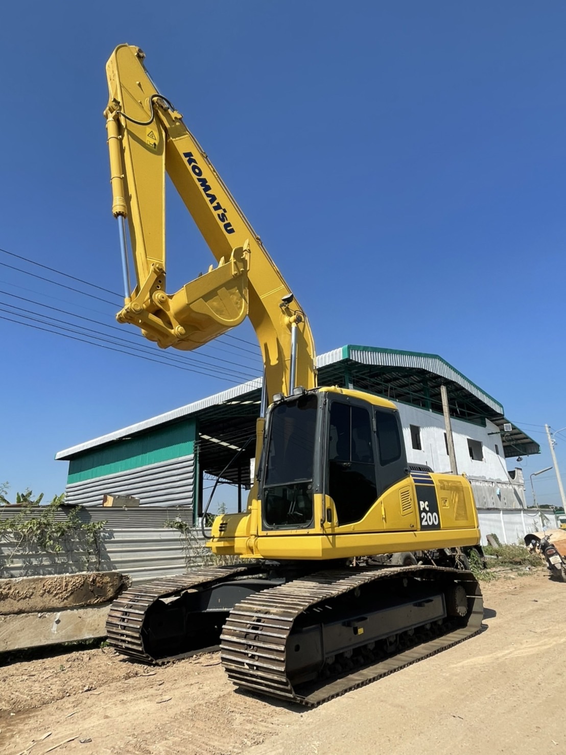 Komatsu pc200-7 รถสวยมาก 6000 ชั่วโมง