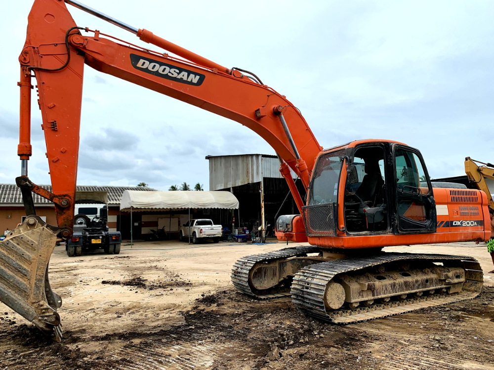 Doosan Dx200A หล่อมาก 7000 ชั่วโมง