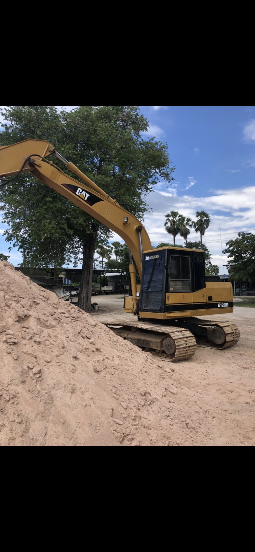 CAT E120B เก่านอก พร้อมใช้งาน