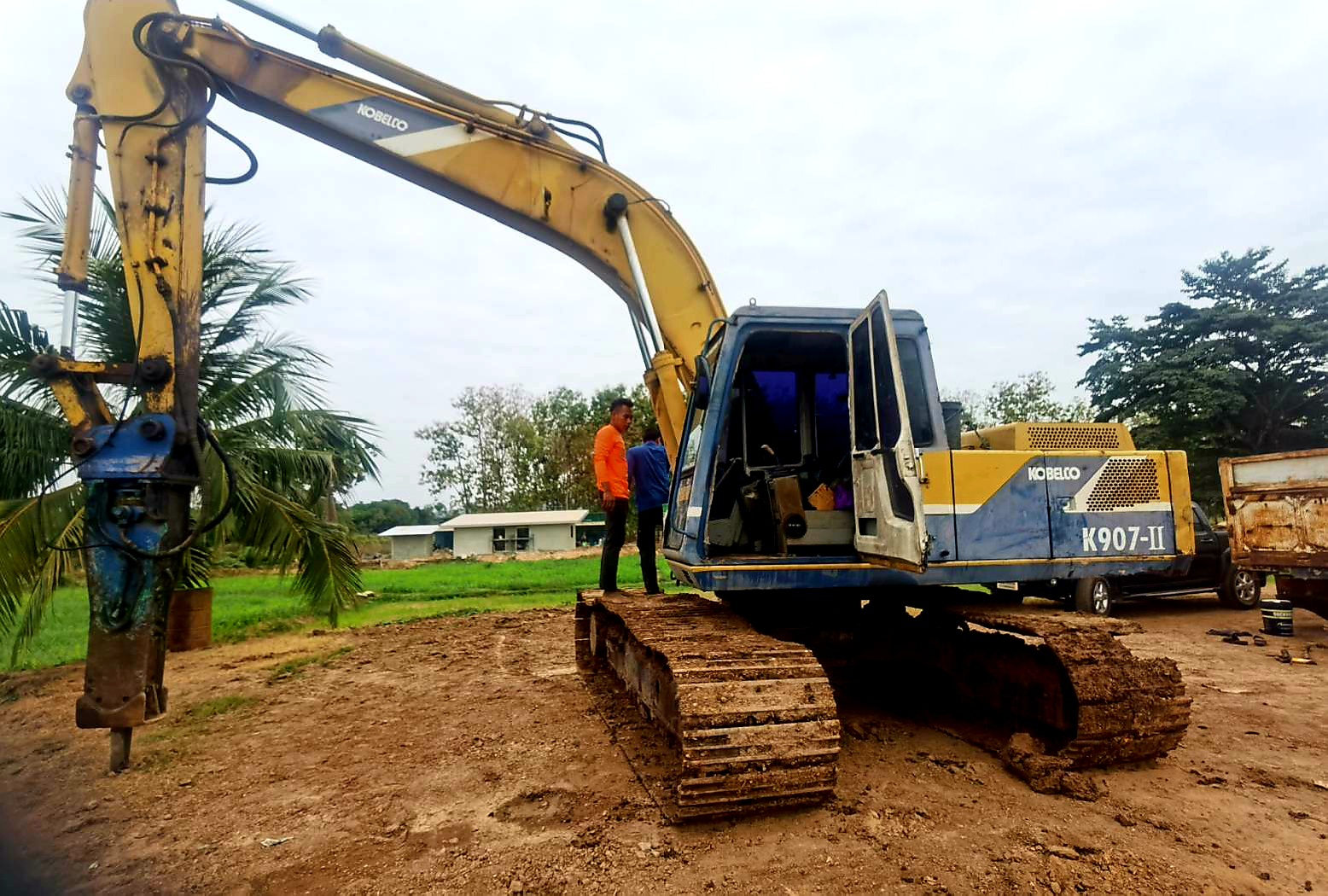 Kobelco sk097mark2 เก่านอกสวยเทพ Kobelco sk097mark2 เก่านอกสวยเทพ