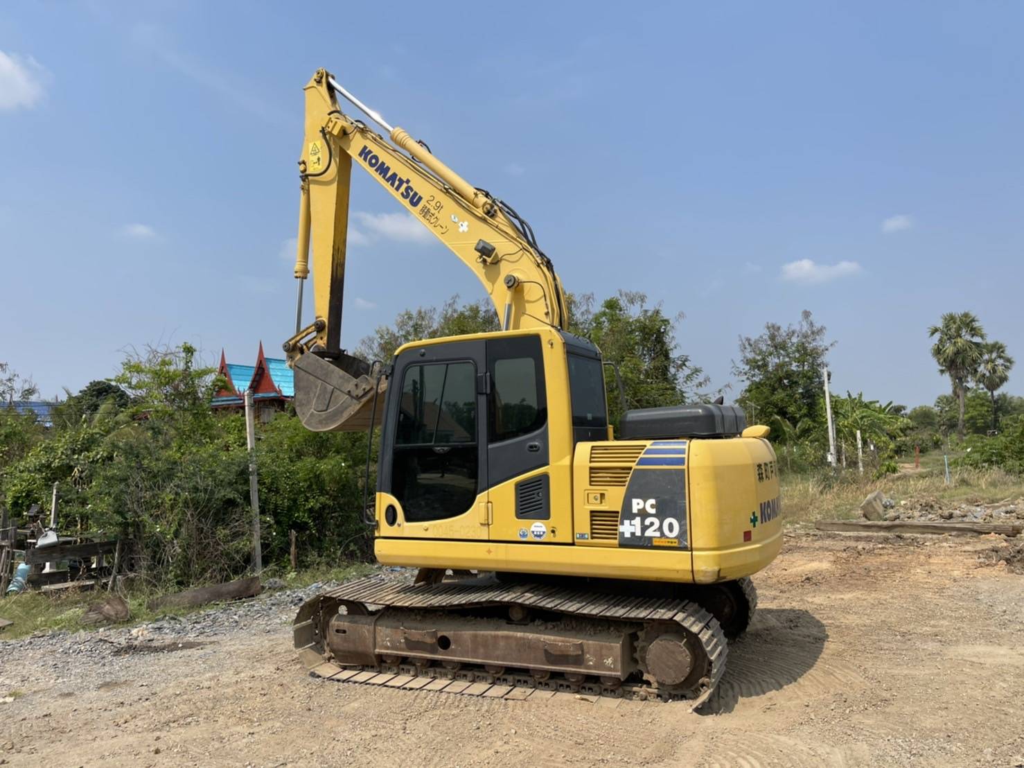 Komatsu 120-8 เก่านอก พร้อมใช้งาน