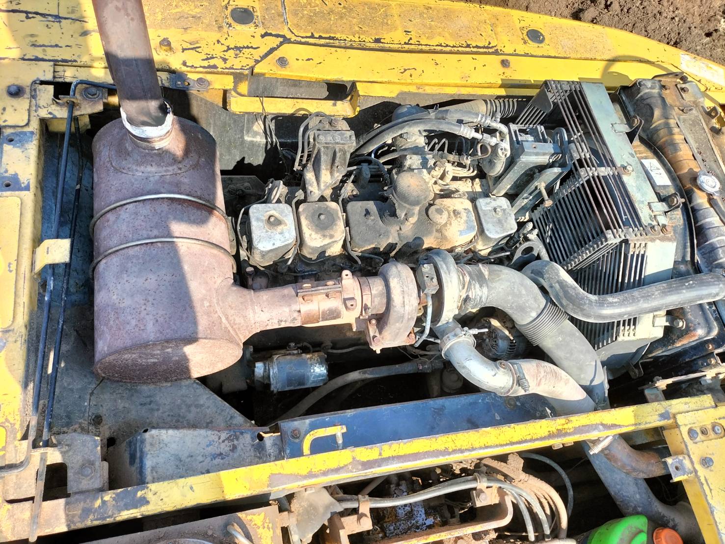 Komatsu pc200-7 พร้อมใช้ ตามสภาพ เอกสารซื้อขาย