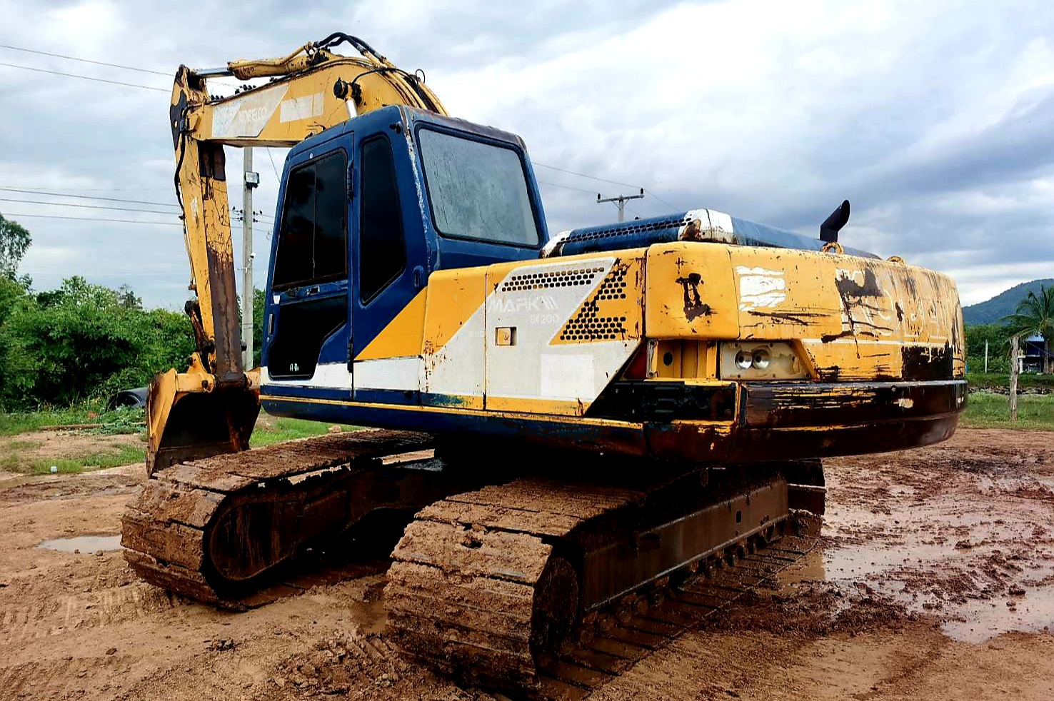 KOBELCO SK200 MARK3 สวยเทพ เต็มทุกจุด
