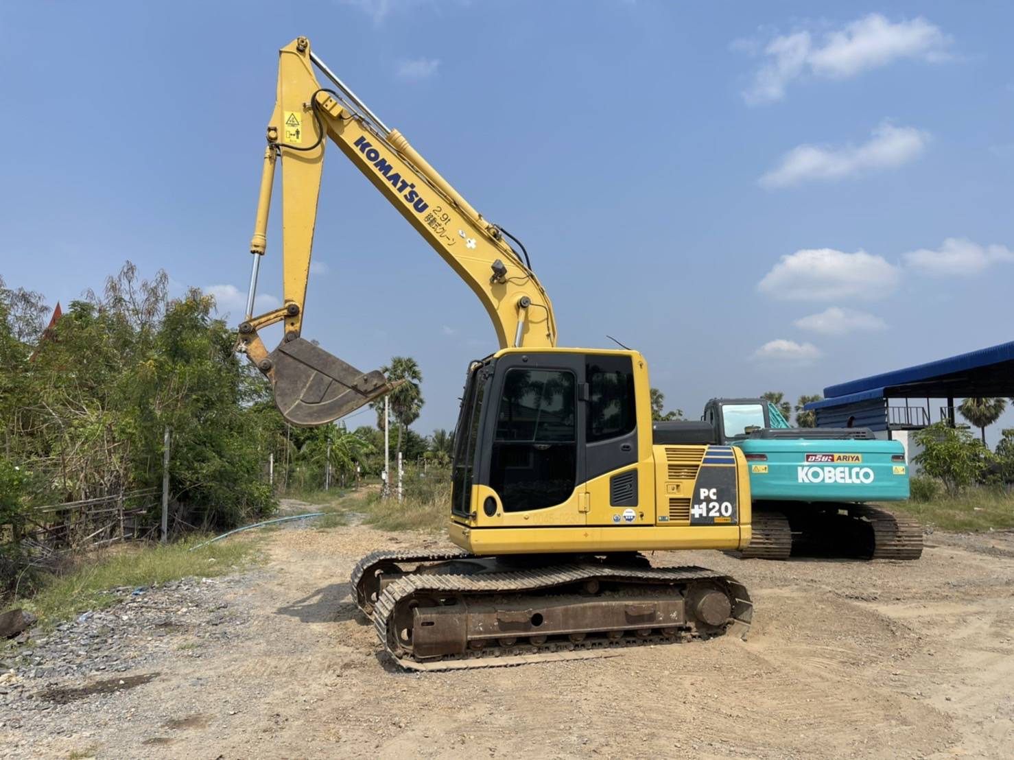 Komatsu 120-8 เก่านอก พร้อมใช้งาน