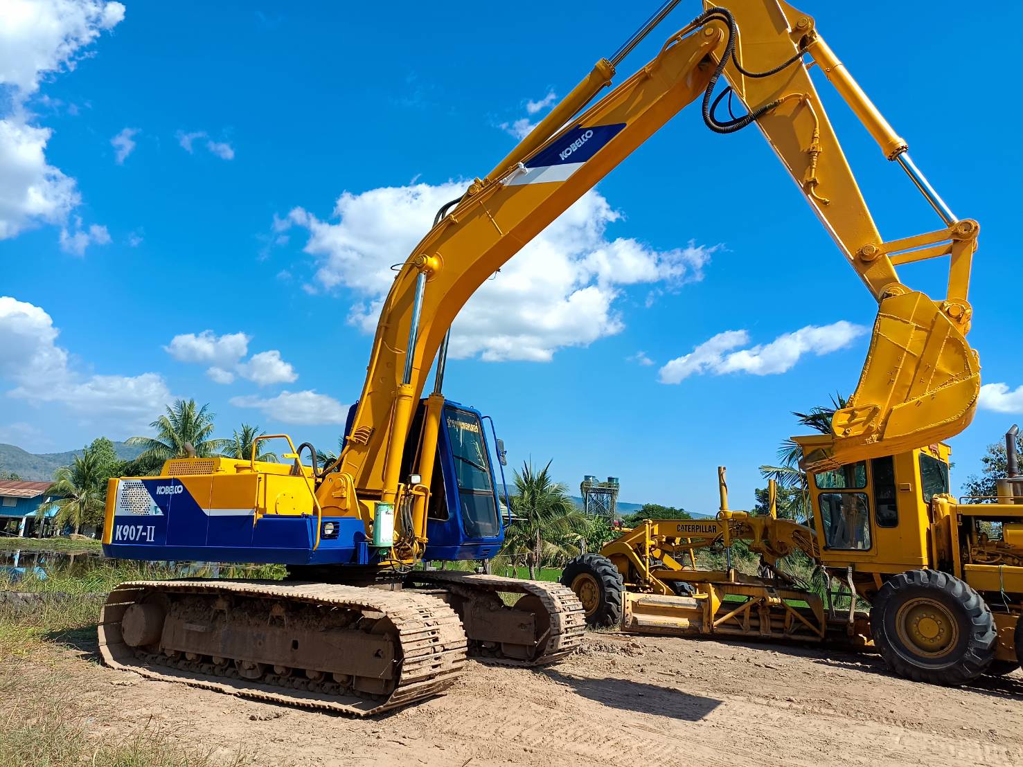 Kobelco sk907mark2 หล่อขั้นเทพ