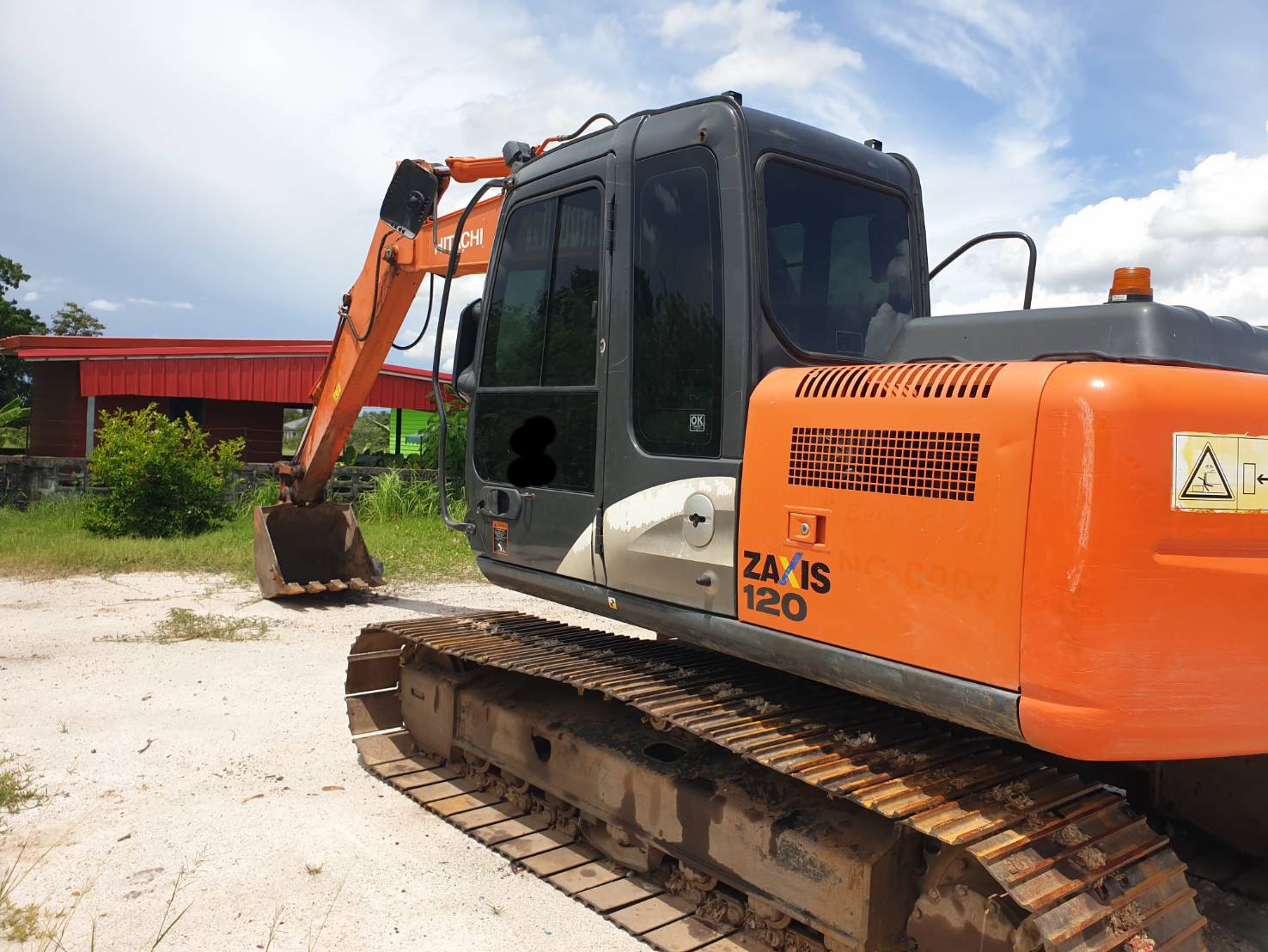 HITACHI ZX120-1 (6000ชั่วโมง)  อาร์มพิเศษ