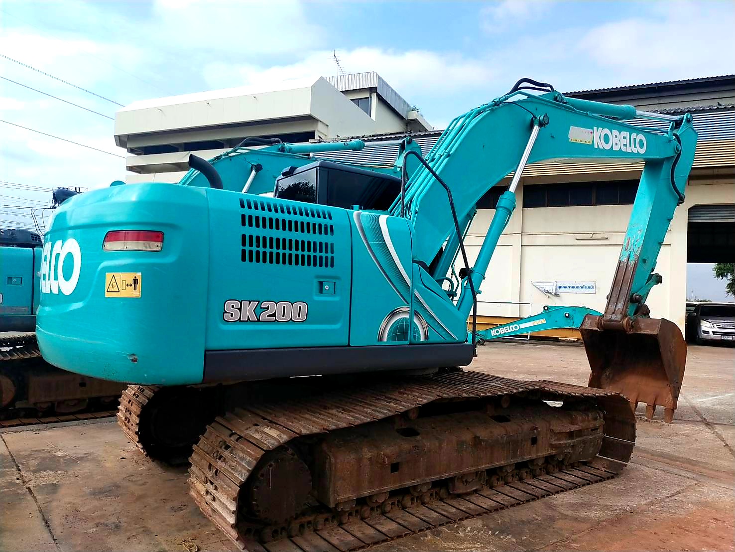 Kobelco sk200-10 YN15 , 8600 ชั่วโมง