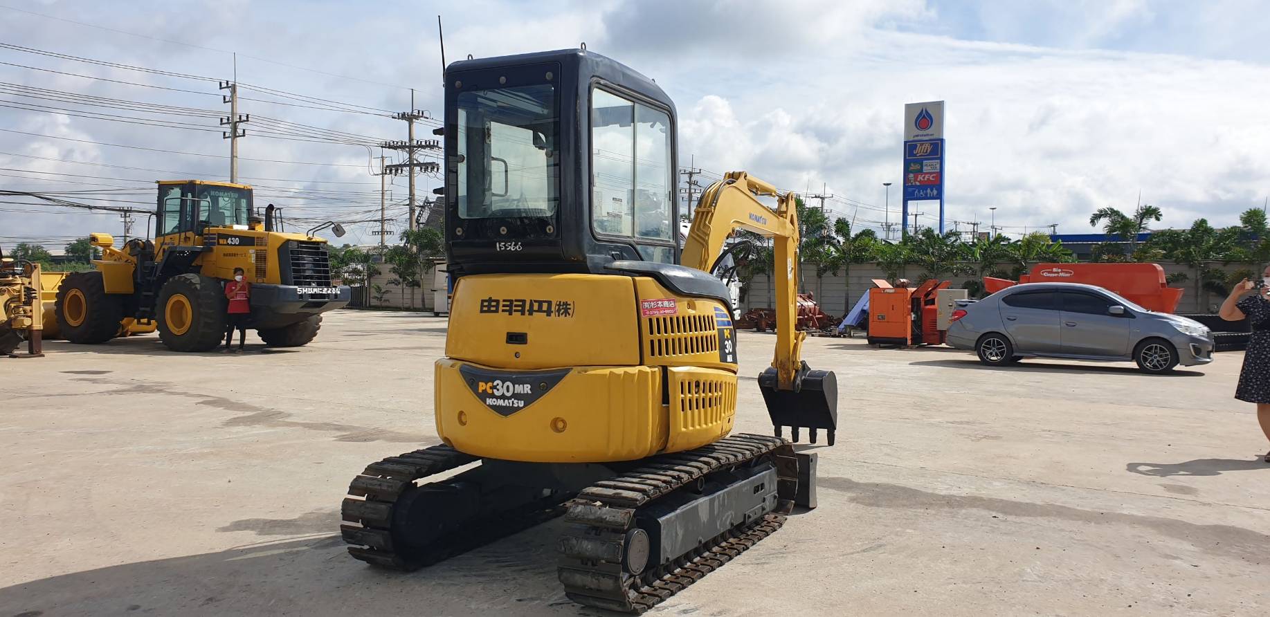 KOMATSU PC30MR-1 พร้อมใช้งาน