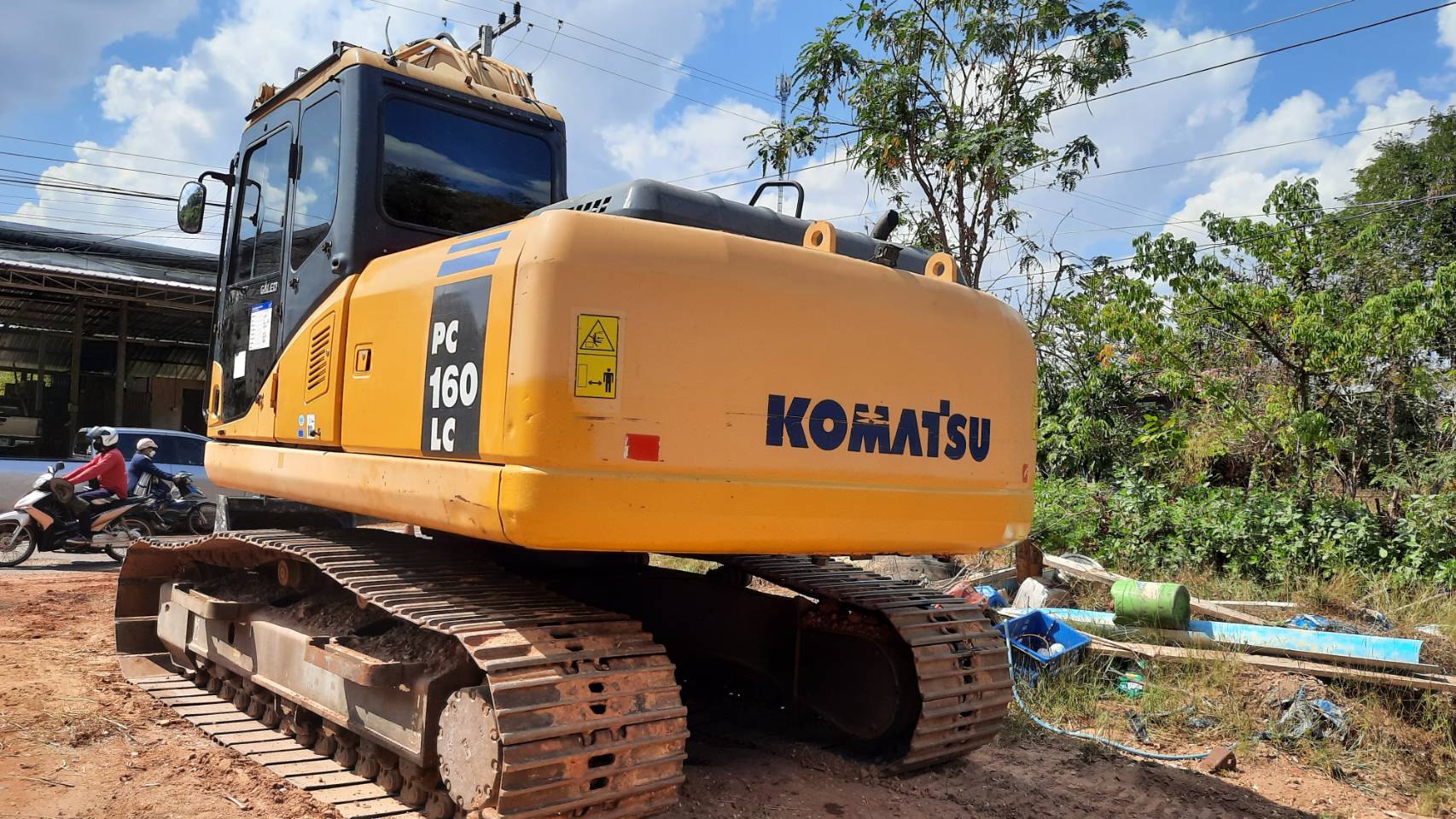 Komatsu pc160-7 Lc พร้อมใช้งาน