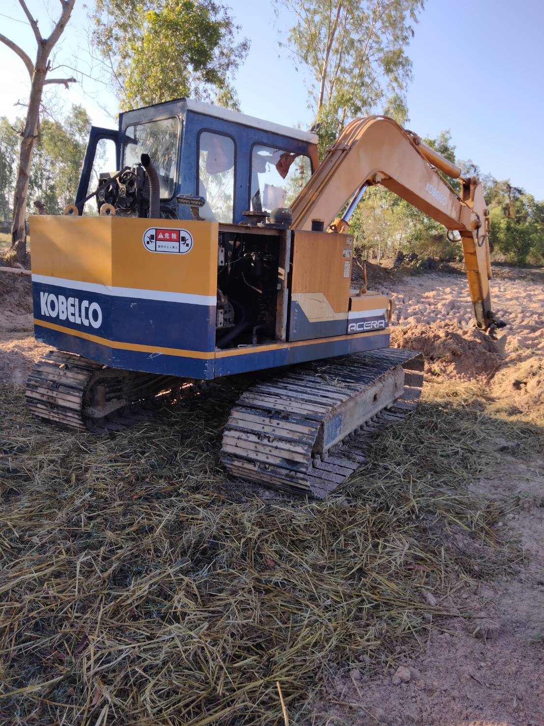 Kobelco sk60 mark2 พร้อมใช้งาน