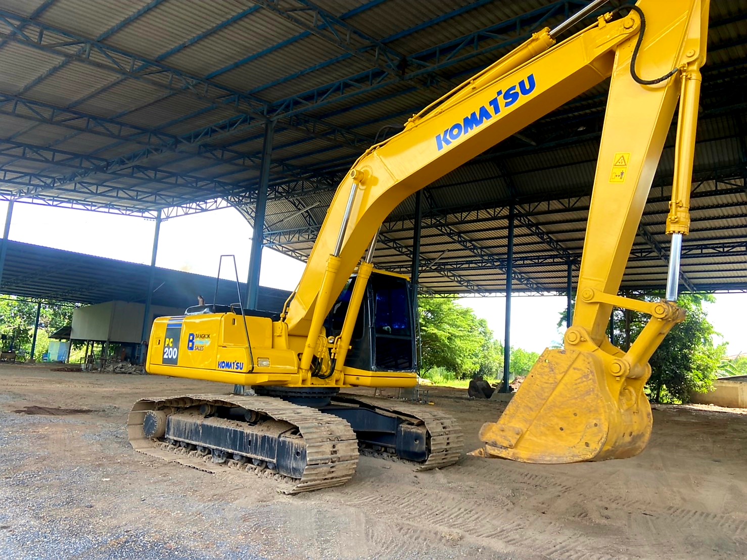 Komatsu pc200-6 ซีเรียลสูง หล่อขั้นเทพ