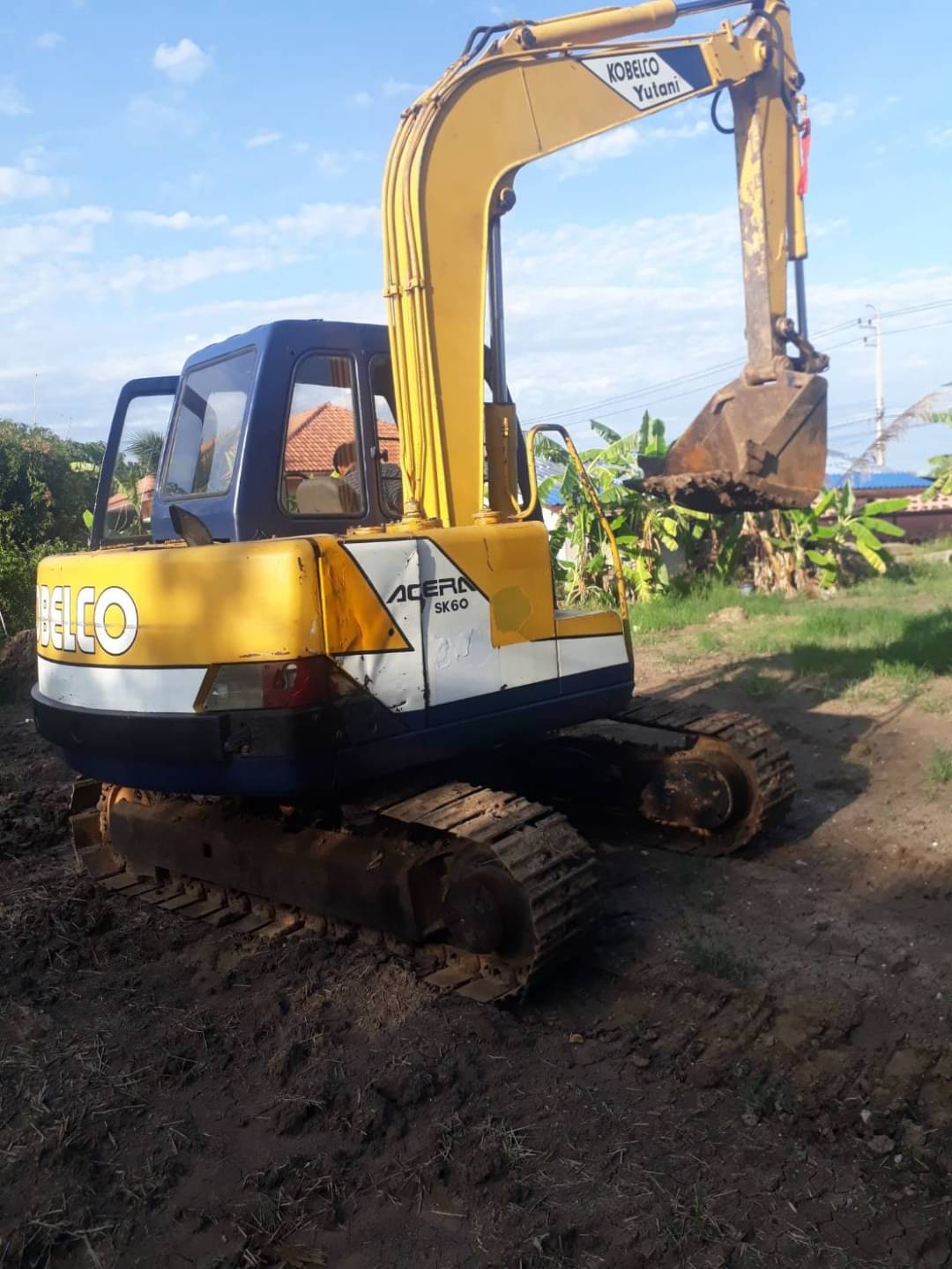 Kobelco sk60 mark3 พร้อมใช้งาน
