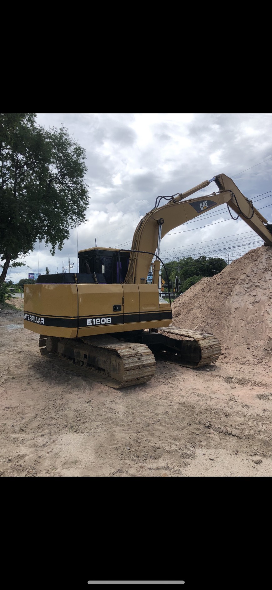 CAT E120B เก่านอก พร้อมใช้งาน