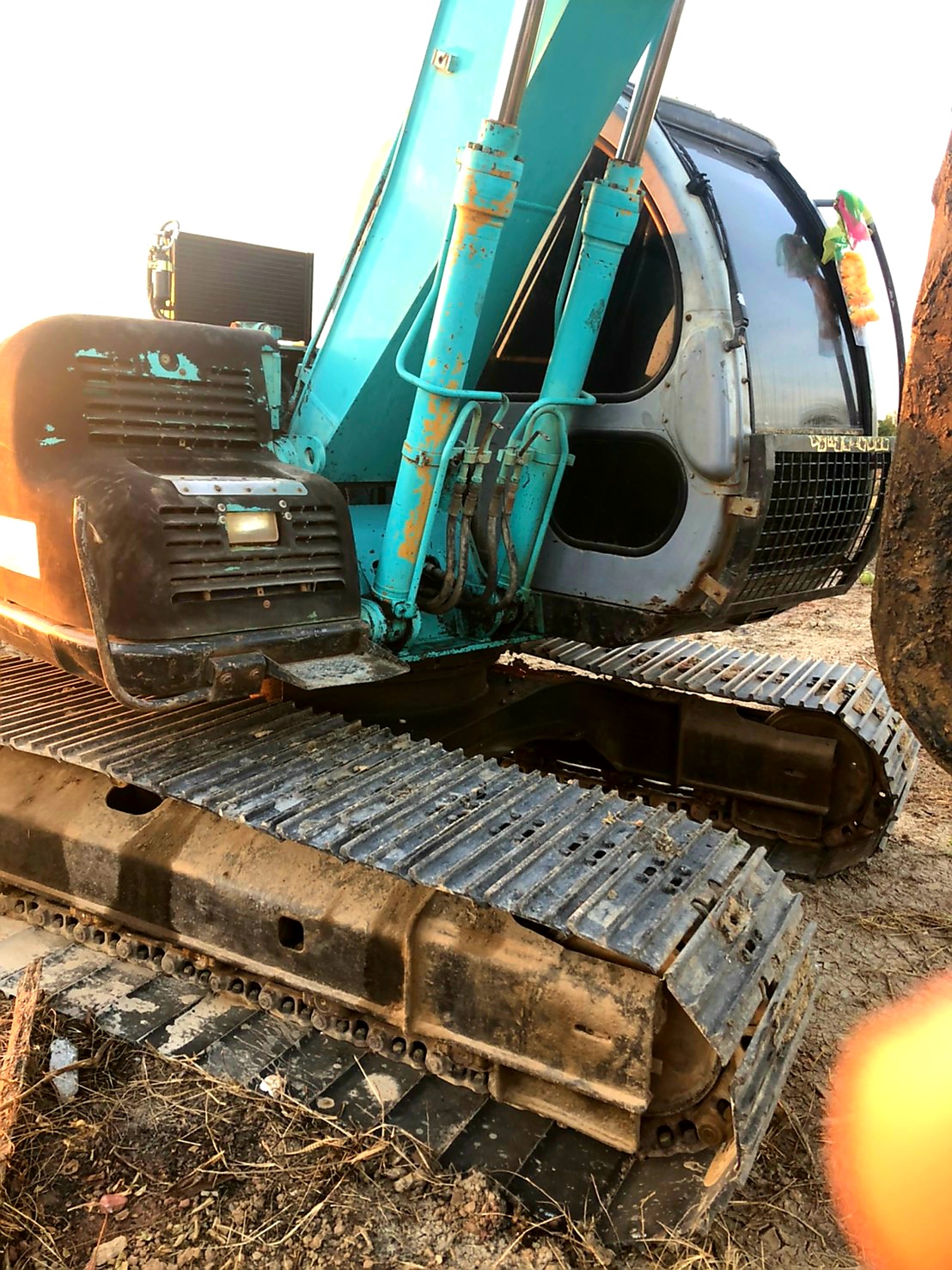 Kobelco sk120-5mark5 supper เก่านอก Kobelco sk120-5mark5 supper เก่านอก