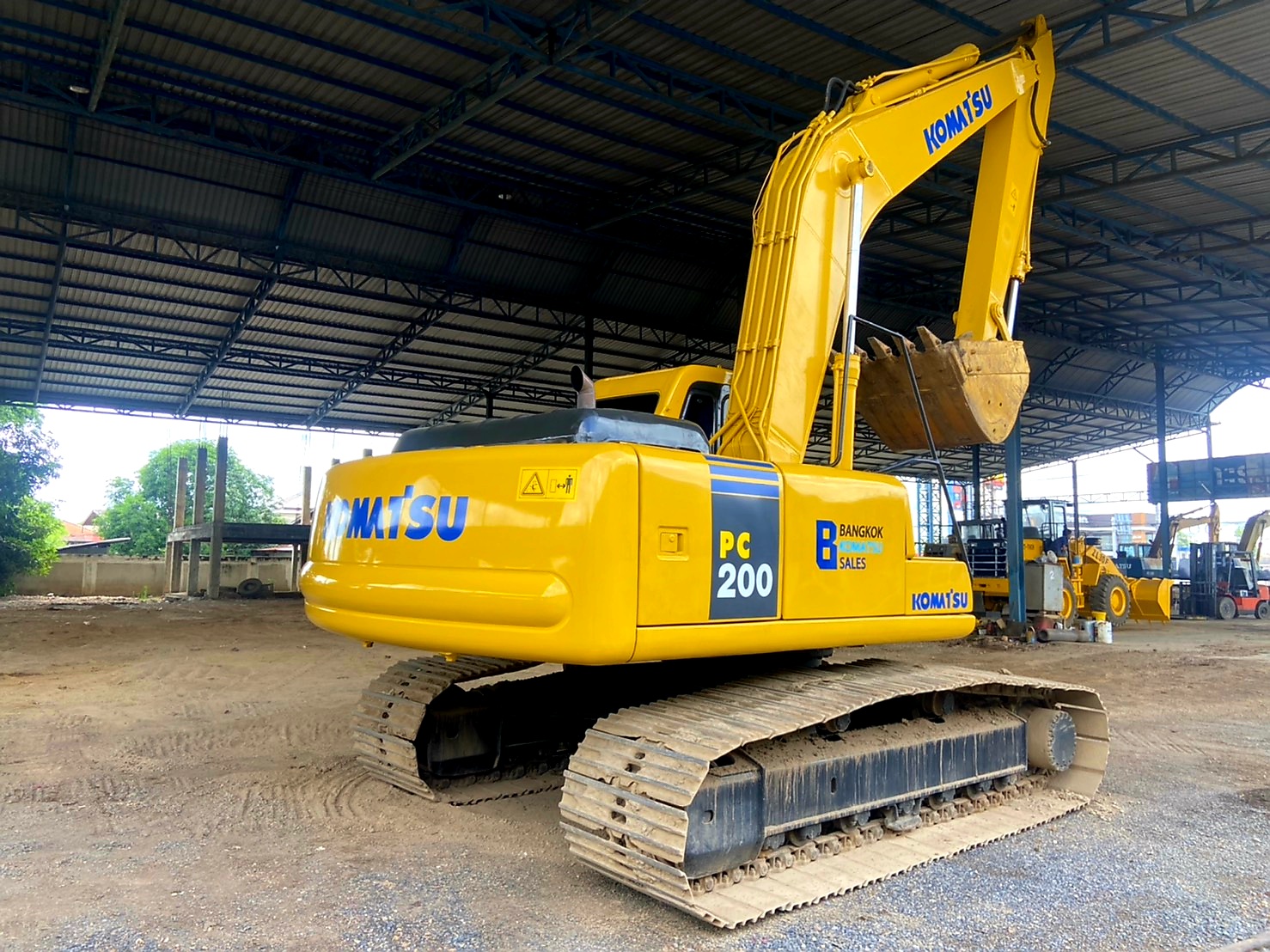 Komatsu pc200-6 ซีเรียลสูง หล่อขั้นเทพ