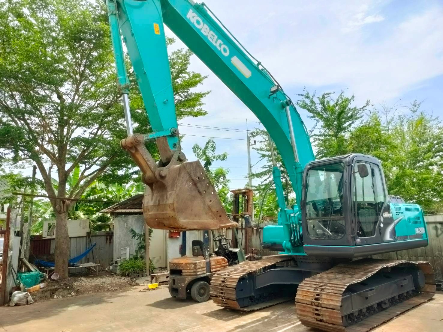 KOBELCO SK200-8 YN11  เต็มทุกจุดหล่อขั้นเทพ