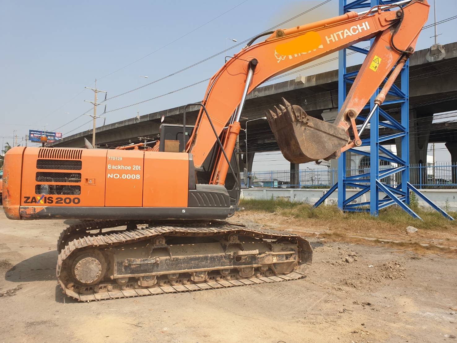 Hitachi Zx200-5G  (3,000 ชั่วโมง) รถยอดนิยม