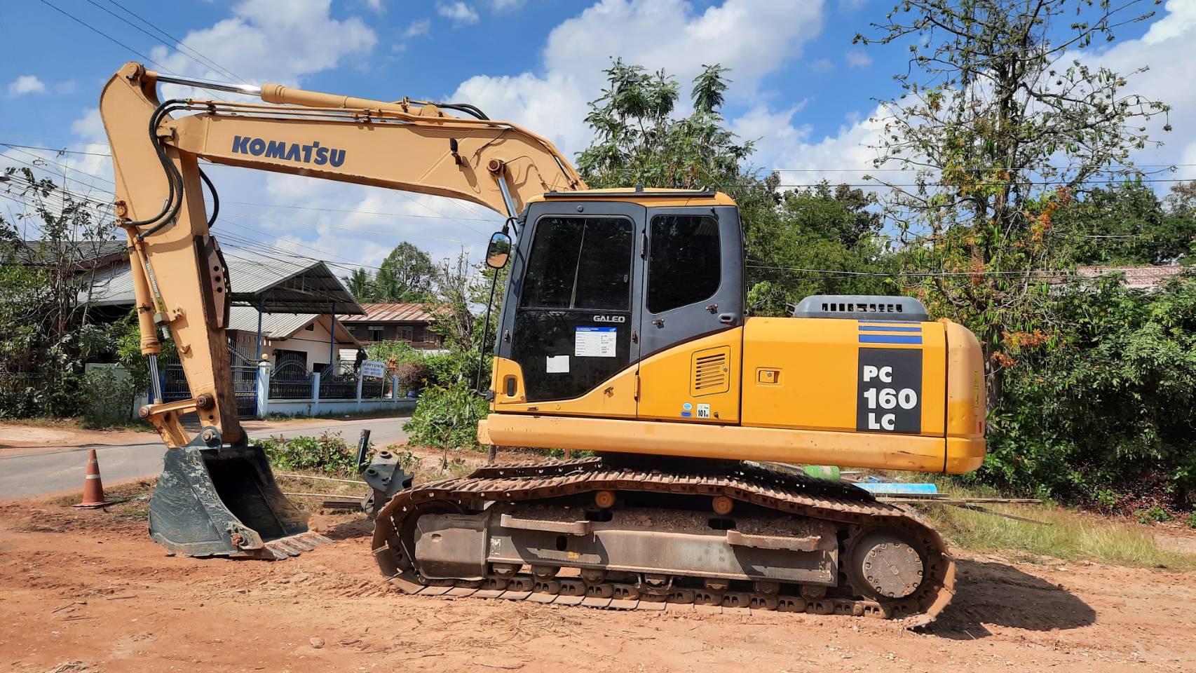 Komatsu pc160-7 Lc พร้อมใช้งาน