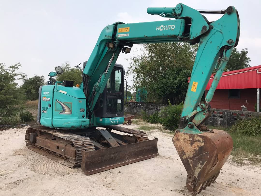 Kobelco sk75UR เก่านอก 5,000 ชั่วโมง