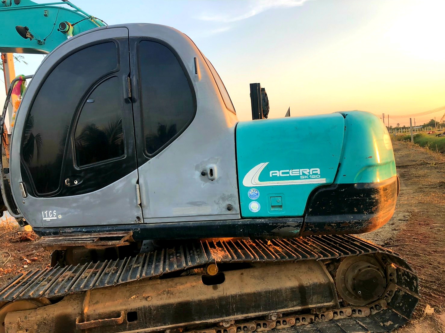 Kobelco sk120-5mark5 supper เก่านอก