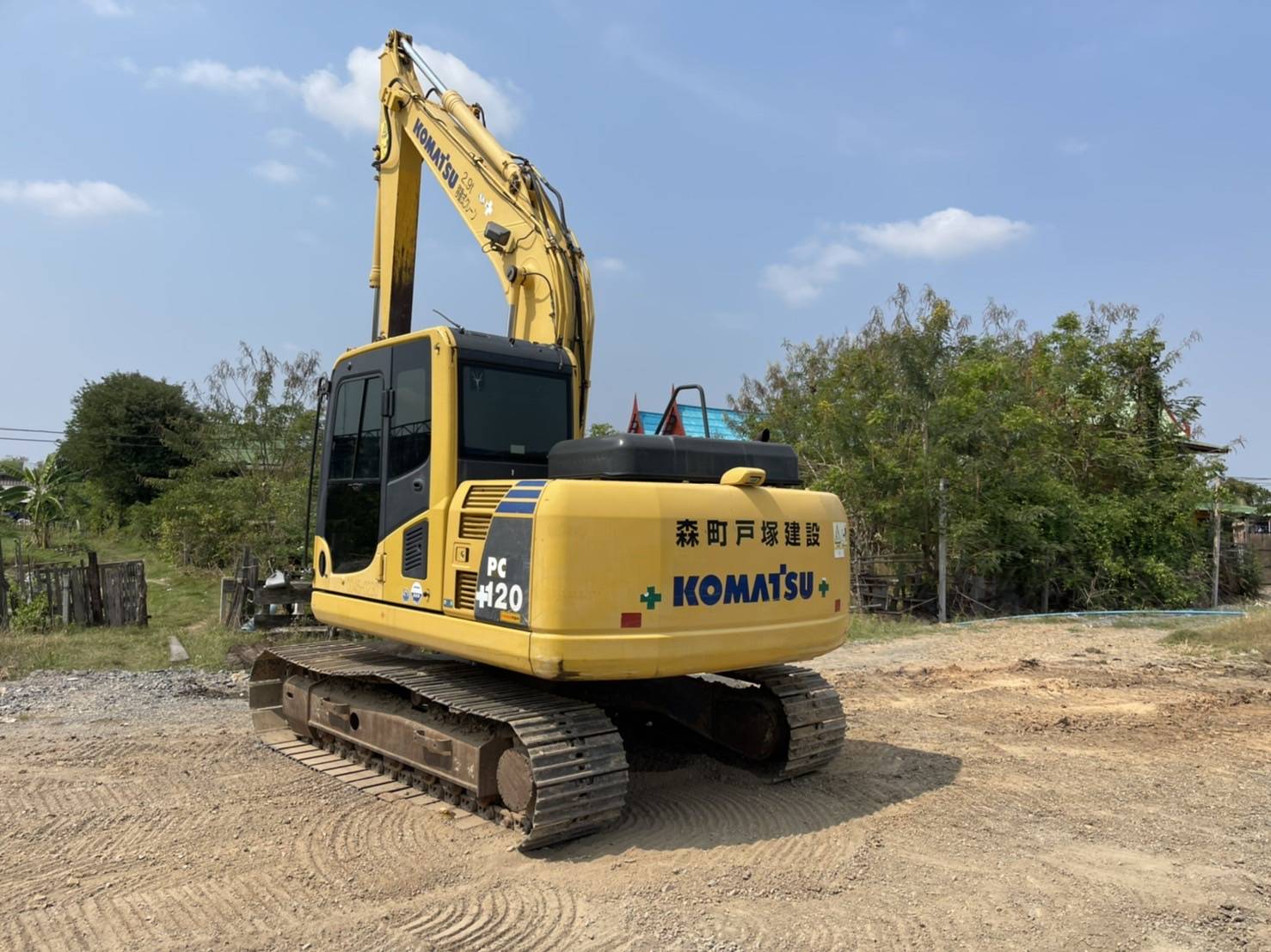 Komatsu 120-8 เก่านอก พร้อมใช้งาน