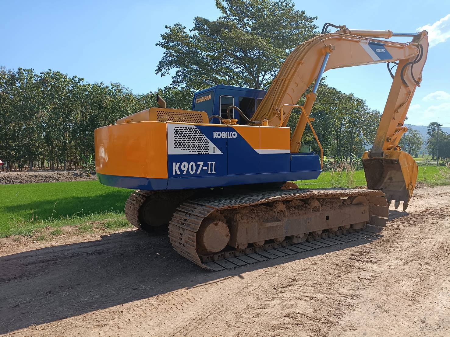Kobelco sk907mark2 หล่อขั้นเทพ