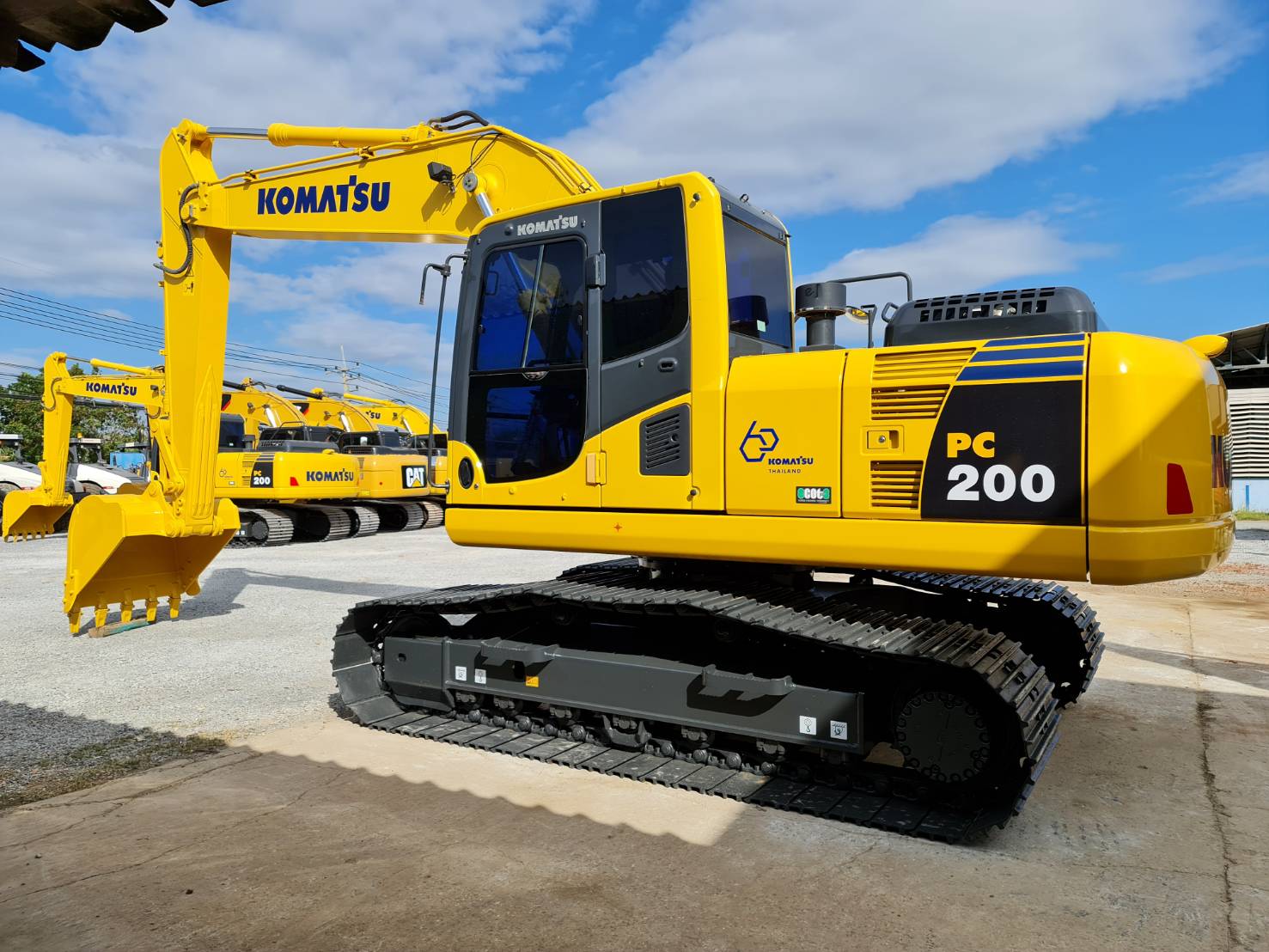 Komatsu pc200-8 mo (4000 ชั่วโมง)