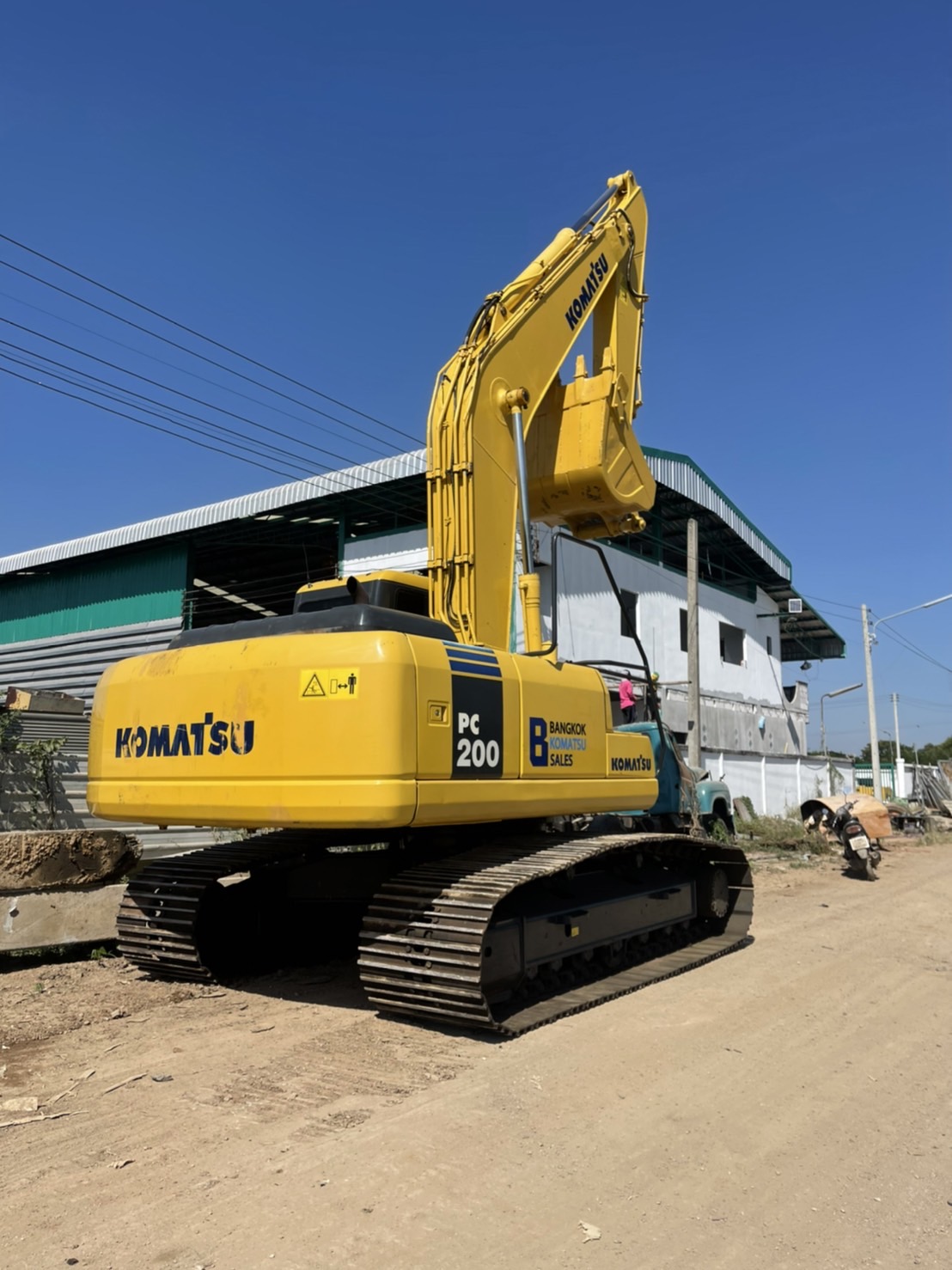 Komatsu pc200-7 รถสวยมาก 6000 ชั่วโมง