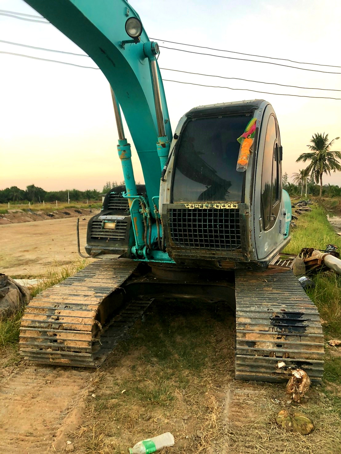 Kobelco sk120-5mark5 supper เก่านอก Kobelco sk120-5mark5 supper เก่านอก