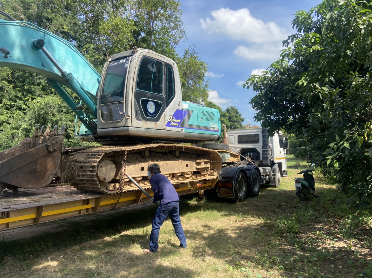 KOBELCO SK200-6 YN09 หล่อขั้นเทพ เต็มทุกระบบ