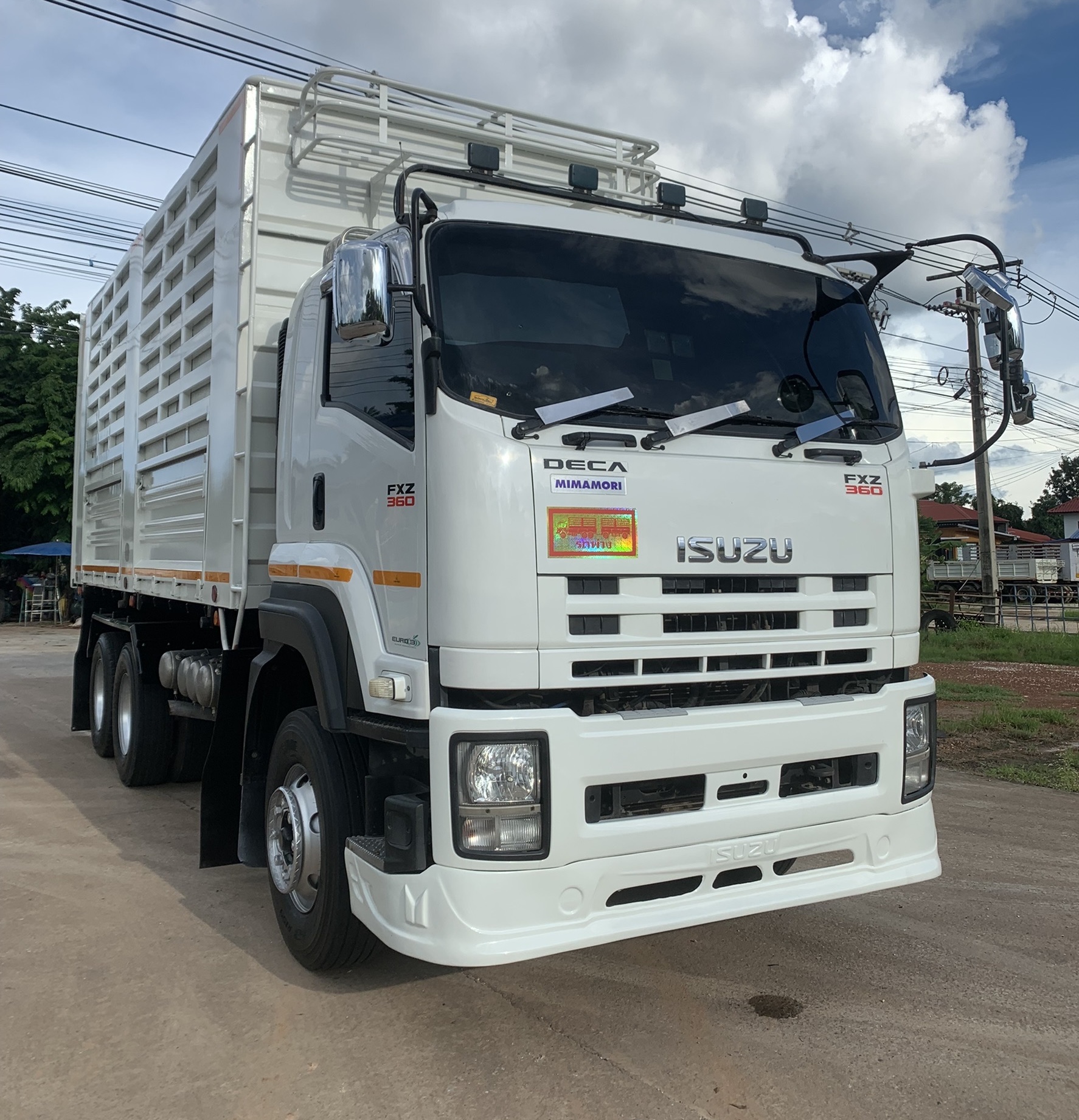 Isuzu 360 ปี 59 FT แม่เดี่ยวดั้ม รุ่งเจริญ มีระบบลากพ่วง พร้อมใช้งาน Isuzu 360 ปี 59 FT แม่เดี่ยวดั้ม รุ่งเจริญ มีระบบลากพ่วง พร้อมใช้งาน