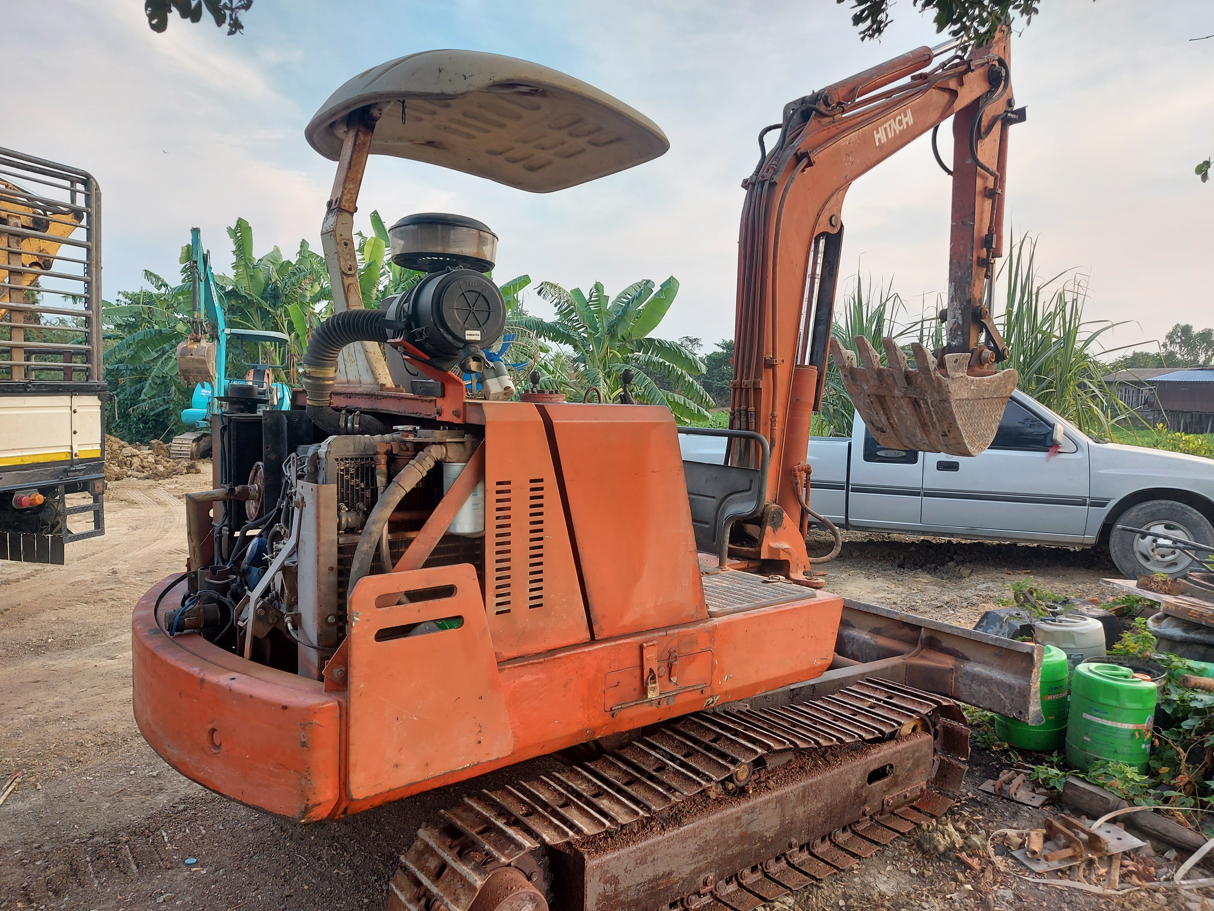 IHI 35GX คอลโทลน้ำมันปั๊มนิ้ว มีลายหัวเจาะ IHI 35GX คอลโทลน้ำมันปั๊มนิ้ว มีลายหัวเจาะ