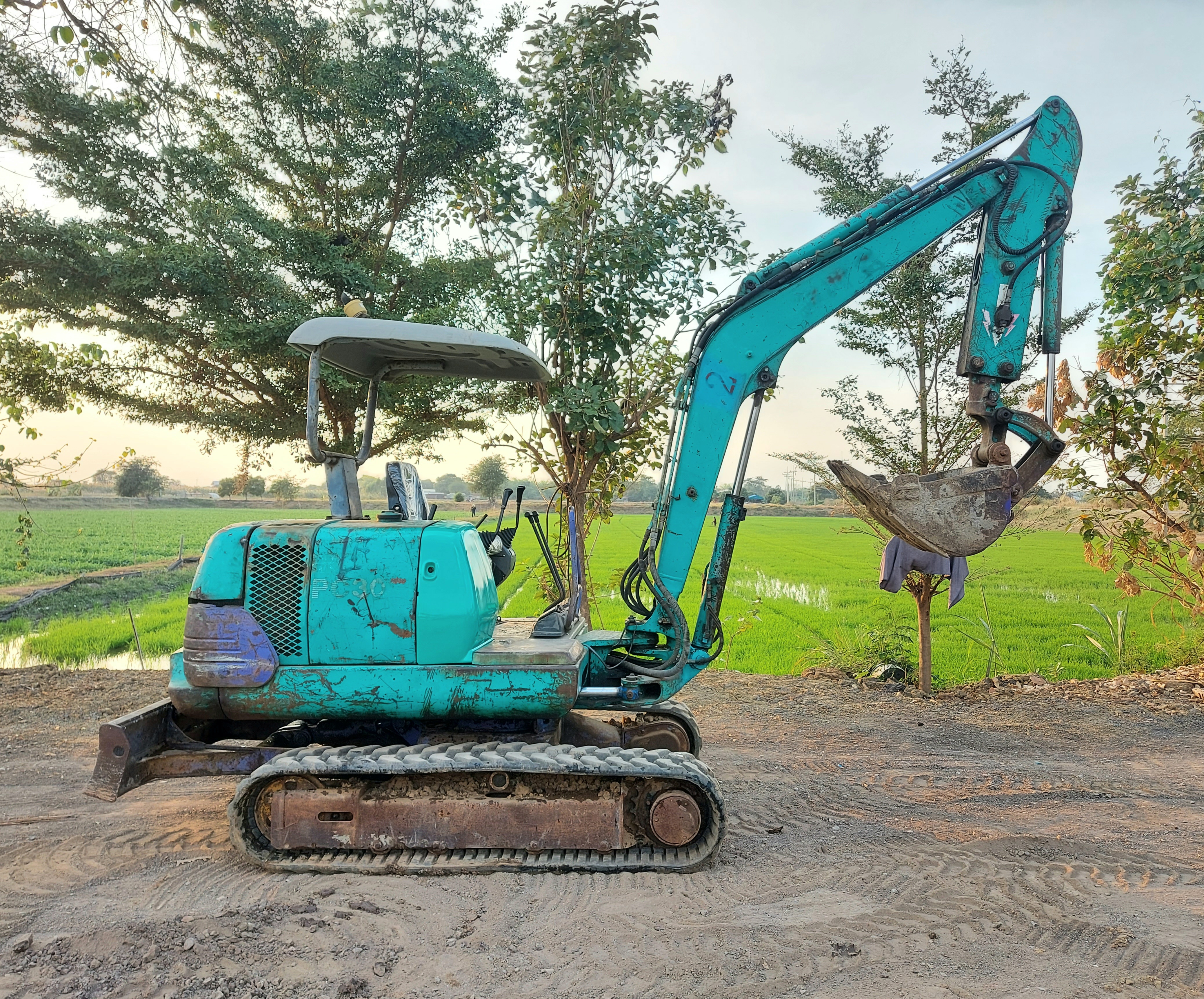 PC30-7Eเก่านอกไม่เคยใช้งานในไทย ระบบดีพร้อมใช้งาน