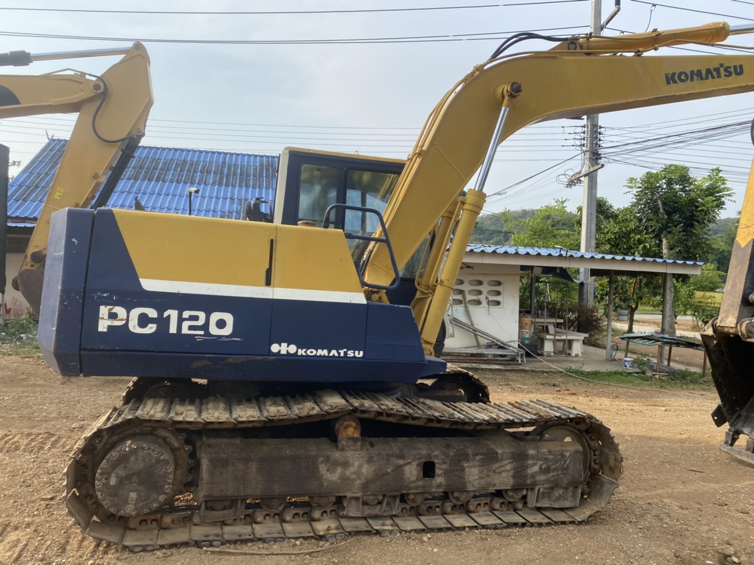 PC120รุ่น5 ตัวเดินใหญ่ ระบบดีแอร์หนาว ช่วงล่างเต็ม PC120รุ่น5 ตัวเดินใหญ่ ระบบดีแอร์หนาว ช่วงล่างเต็ม