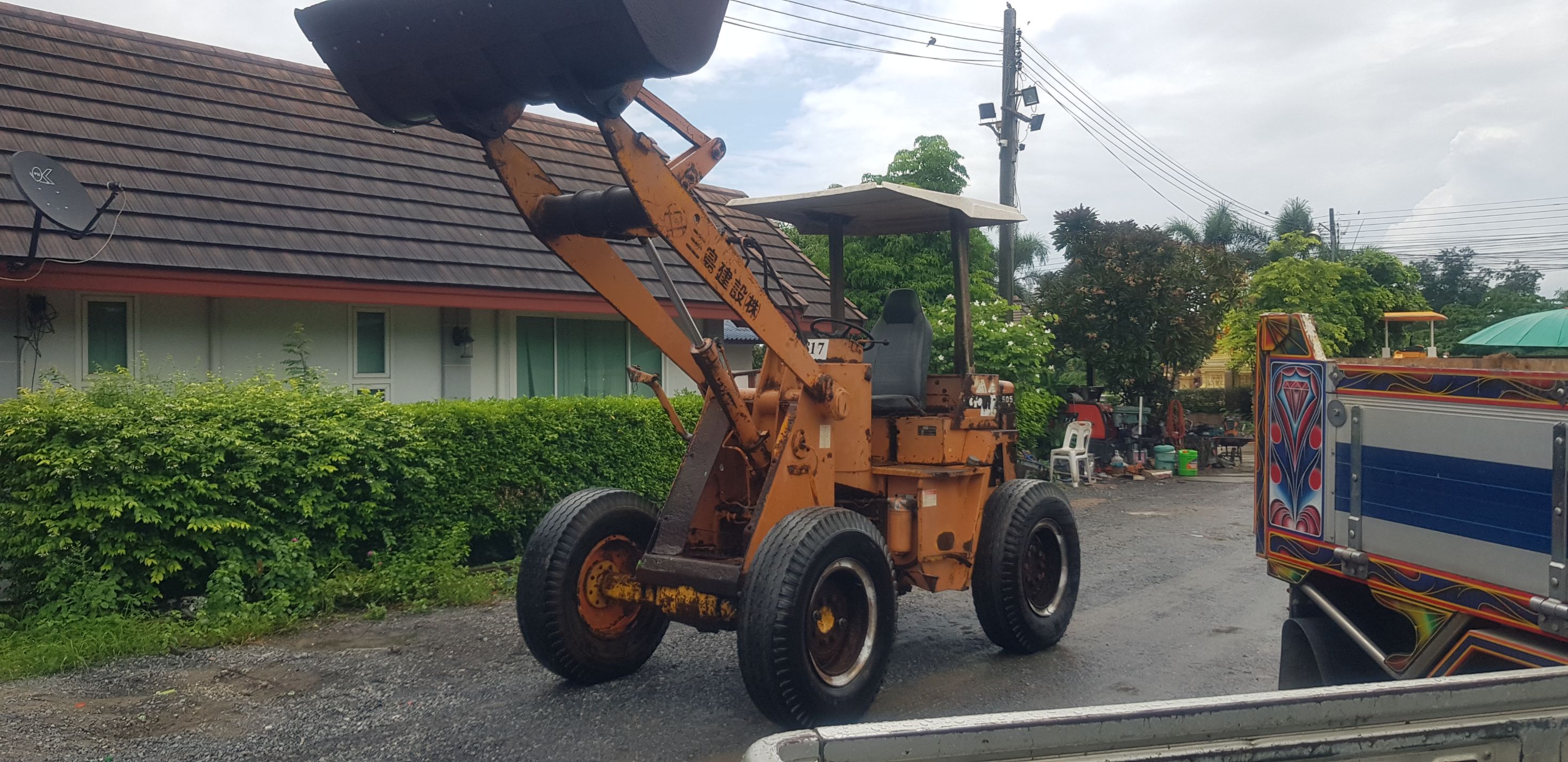 ขายรถตัก komatsu สภาพพร้อมใช้งาน