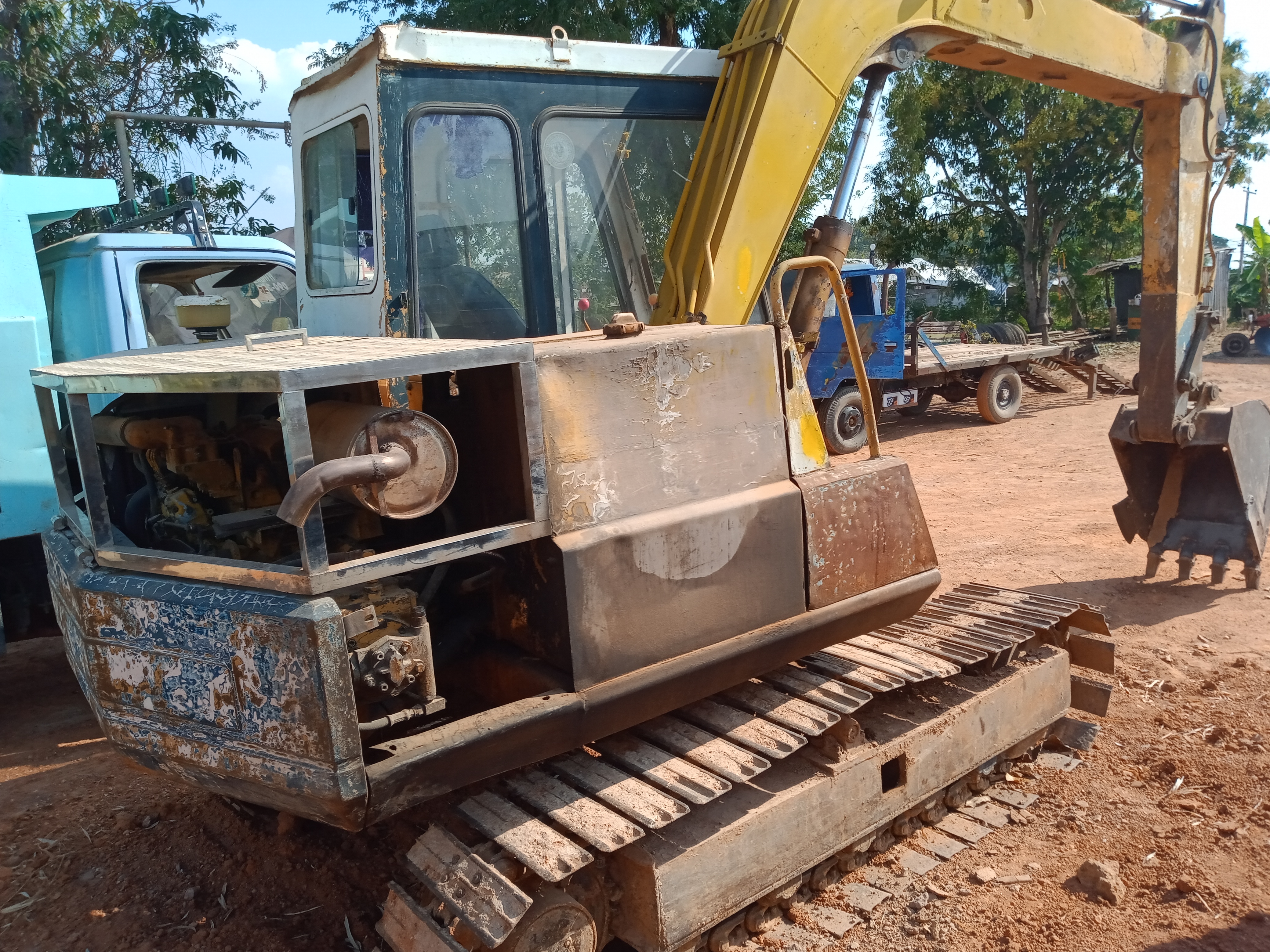 KOMATSU PC60รุ่น5 วางหัวเก่งรุ่น2 เอกสารเล่มทะเบียน