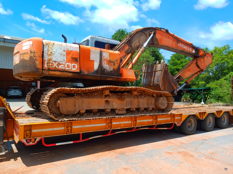 รถแบ็คโฮ HITACHI EX200-2ซุปเปอร์