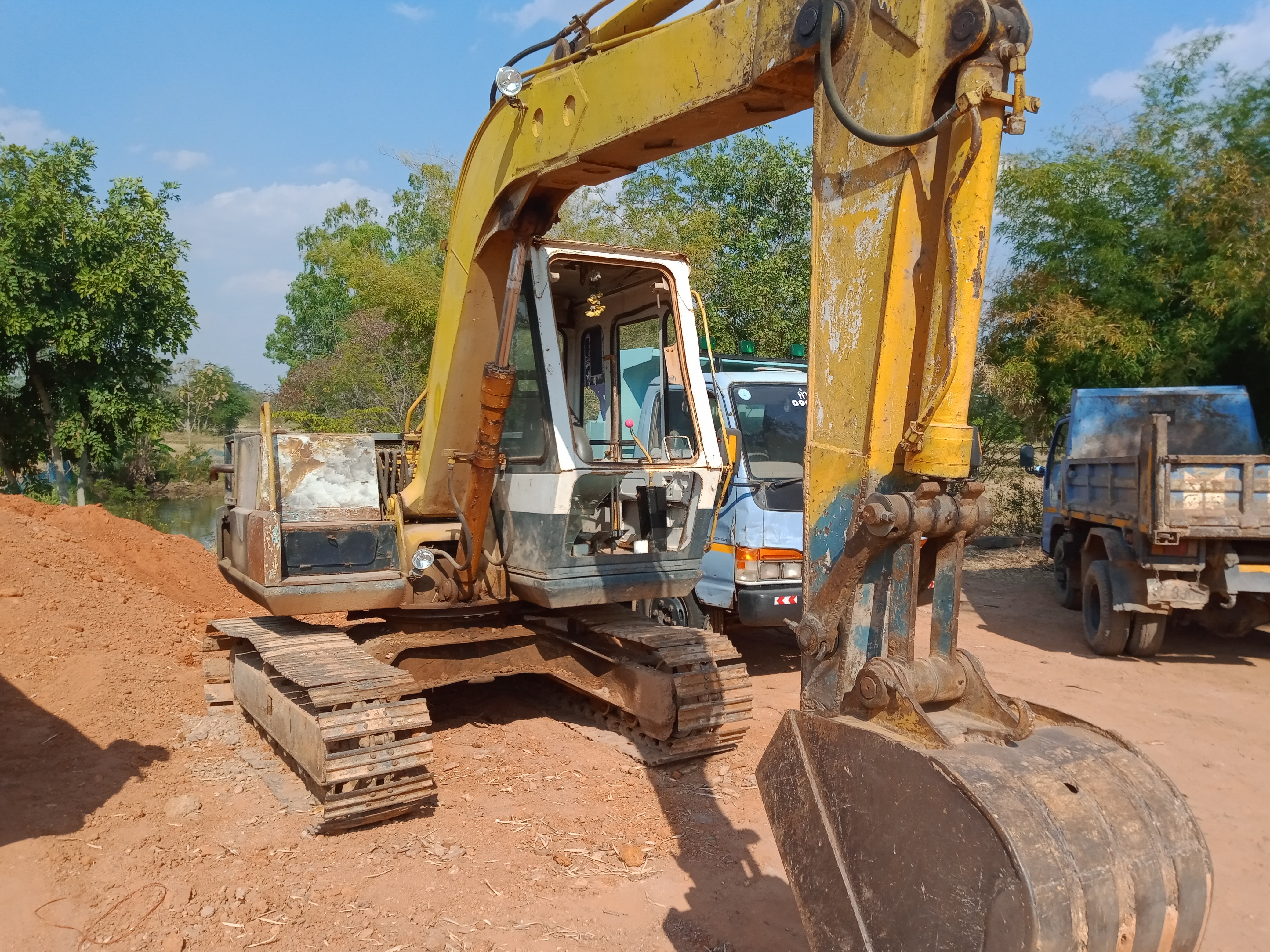 KOMATSU PC60รุ่น5 วางหัวเก่งรุ่น2 เอกสารเล่มทะเบียน