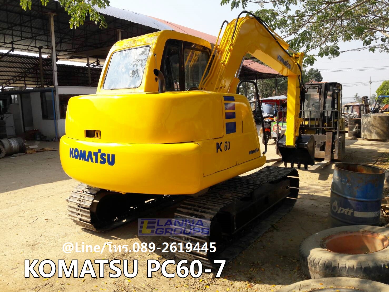 ขายรถขุดKOMATSU PC60-7 เครื่องยนต์โคมัสสุ 4D95L ,จำนวน 4 สูบ คอนโทรลน้ำมัน ,ปั๊มนิ้ว, แทรคเหล็ก, มีลายหัวเจาะ รถเก่านอก มีเอกสาร ยังไม่เคยใช้งานในไทย ขายรถขุดKOMATSU PC60-7 เครื่องยนต์โคมัสสุ 4D95L ,จำนวน 4 สูบ คอนโทรลน้ำมัน ,ปั๊มนิ้ว, แทรคเหล็ก, มีลายหัวเจาะ รถเก่านอก มีเอกสาร ยังไม่เคยใช้งานในไทย