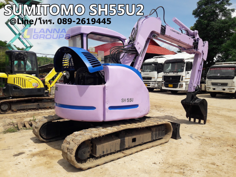 ขายรถขุดSUMITOMO SH55U2 มีลายเจาะ เครื่องยนต์ISUZU-4LE1 ขนาด 4 สูบ คอนโทรลน้ำมัน ปั๊มนิ้ว มีใบมีด แทรคยาง รถเก่านอก มีเอกสาร ยังไม่เคยใช้งานในไทย ขายรถขุดSUMITOMO SH55U2 มีลายเจาะ เครื่องยนต์ISUZU-4LE1 ขนาด 4 สูบ คอนโทรลน้ำมัน ปั๊มนิ้ว มีใบมีด แทรคยาง รถเก่านอก มีเอกสาร ยังไม่เคยใช้งานในไทย