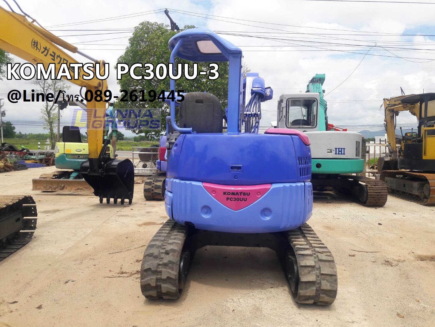 ขายรถขุดKOMATSU PC30UU-3 เลขชั่วโมง 3,1xx เครื่องยนต์Komatsu 3D84E, จำนวน 3 สูบ, คอนโทรลสั้น, ปั้มนิ้ว, แทรคยาง, มีใบมีด, รถเก่านอก, มีเอกสาร, ยังไม่เคยใช้งานในไทย ขายรถขุดKOMATSU PC30UU-3 เลขชั่วโมง 3,1xx เครื่องยนต์Komatsu 3D84E, จำนวน 3 สูบ, คอนโทรลสั้น, ปั้มนิ้ว, แทรคยาง, มีใบมีด, รถเก่านอก, มีเอกสาร, ยังไม่เคยใช้งานในไทย