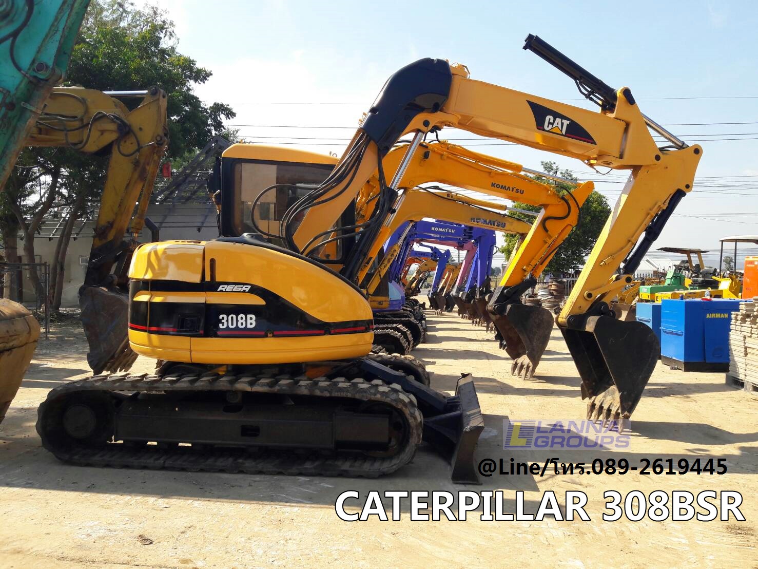ขายรถขุดCATERPILLAR 308BSR เครื่องยนต์มิตซูบิชิ4M40, คอนโทรลน้ำมัน, ปั๊มนิ้ว, มีใบดัน ,รถเก่านอก, มีเอกสาร,ยังไม่เคยใช้งานในไทย, พร้อมเก็บงานเปลี่ยนถ่ายของเหลว ขายรถขุดCATERPILLAR 308BSR เครื่องยนต์มิตซูบิชิ4M40, คอนโทรลน้ำมัน, ปั๊มนิ้ว, มีใบดัน ,รถเก่านอก, มีเอกสาร,ยังไม่เคยใช้งานในไทย, พร้อมเก็บงานเปลี่ยนถ่ายของเหลว