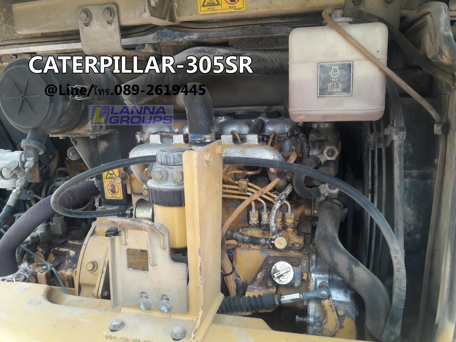 ขายรถขุดCATERPILLAR-305SR เครื่องยนต์มิตซูบิชิ-K4N จำนวน 4 สูบ ,คอนโทรลน้ำมัน , ปั๊มนิ้ว , แทรคยาง, รถเดิมๆเก่านอก, มีเอกสาร, ยังไม่เคยใช้งานในไทย